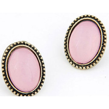 Ethnic Tribal Jewelry Big Stone Stud Earrings Jewelry ftchen_11052645